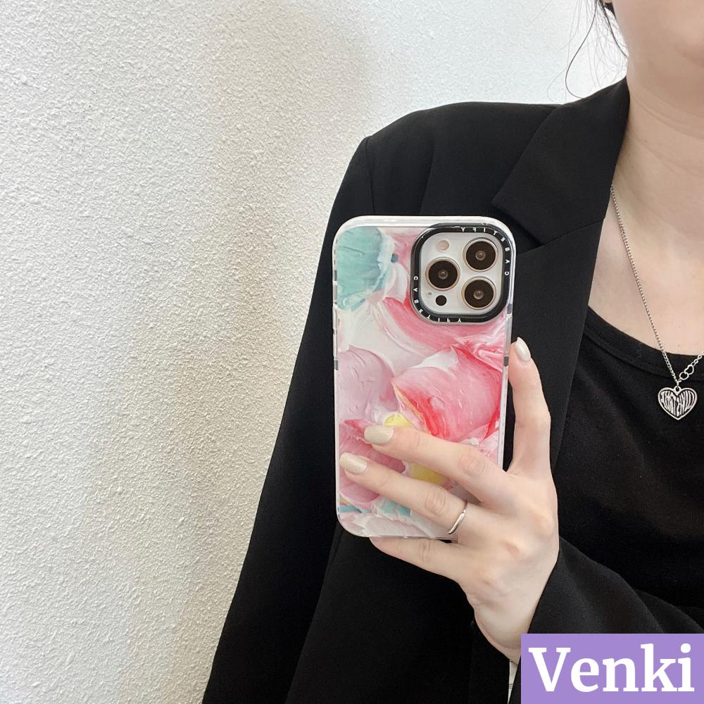 Casing Silikon Iphone 13 Pro Max 12 Pro Max 11 Pro Max Xr Xs Max 7 11 Pro Max Motif Lukisan Cat Air