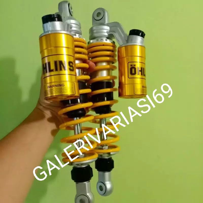 SHOCK TABUNG MODEL OHLINS 320MM KLIK BAWAH RX KING SUPRA KHARISMA NMAX PCX