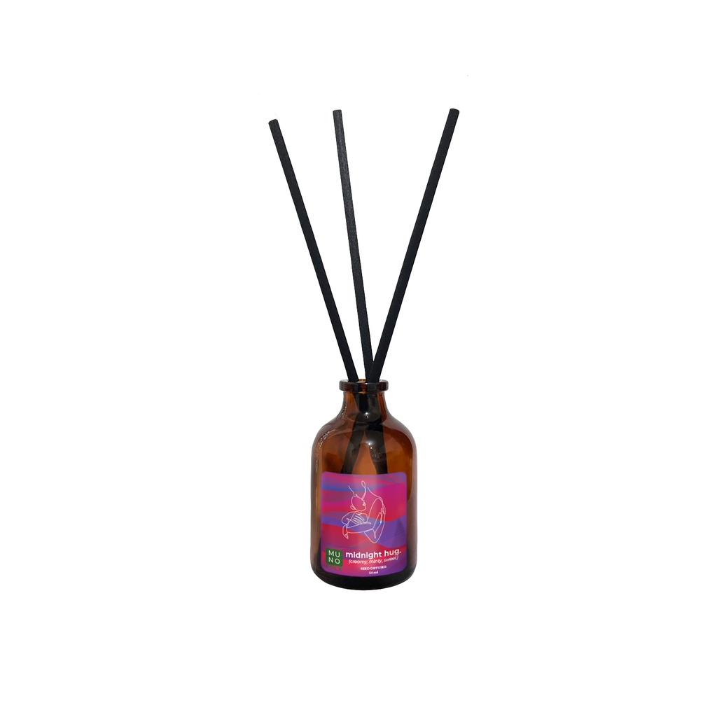 Muno Folk - Reed Diffuser 50ml I Pengharum ruangan aromaterapi-Midnight Hug