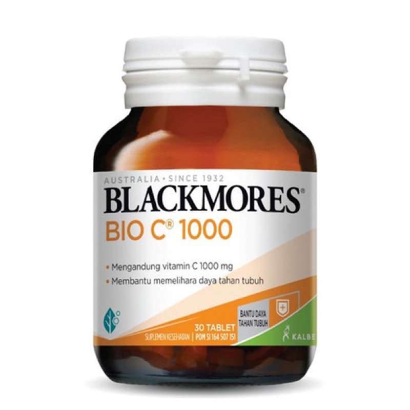 Blackmores Bio C 1000mg isi 30 Kapsul Kalbe Original