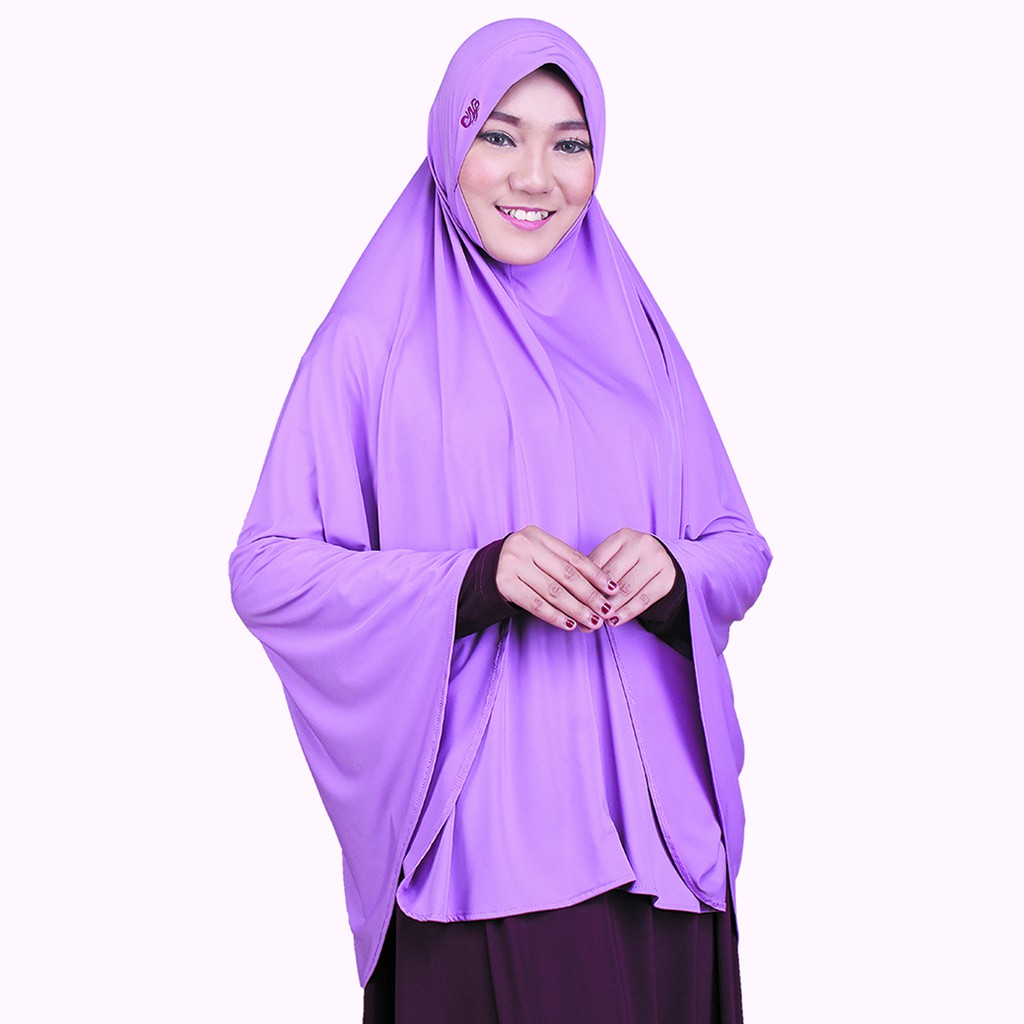 Hijab Khimar Jumbo Nafisa salsabila | Jilbab Instan Syari Antem Tanpa Pet Kerudung Instan Antem