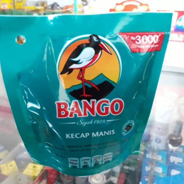 

Bango kecap manis 60 ml 3000