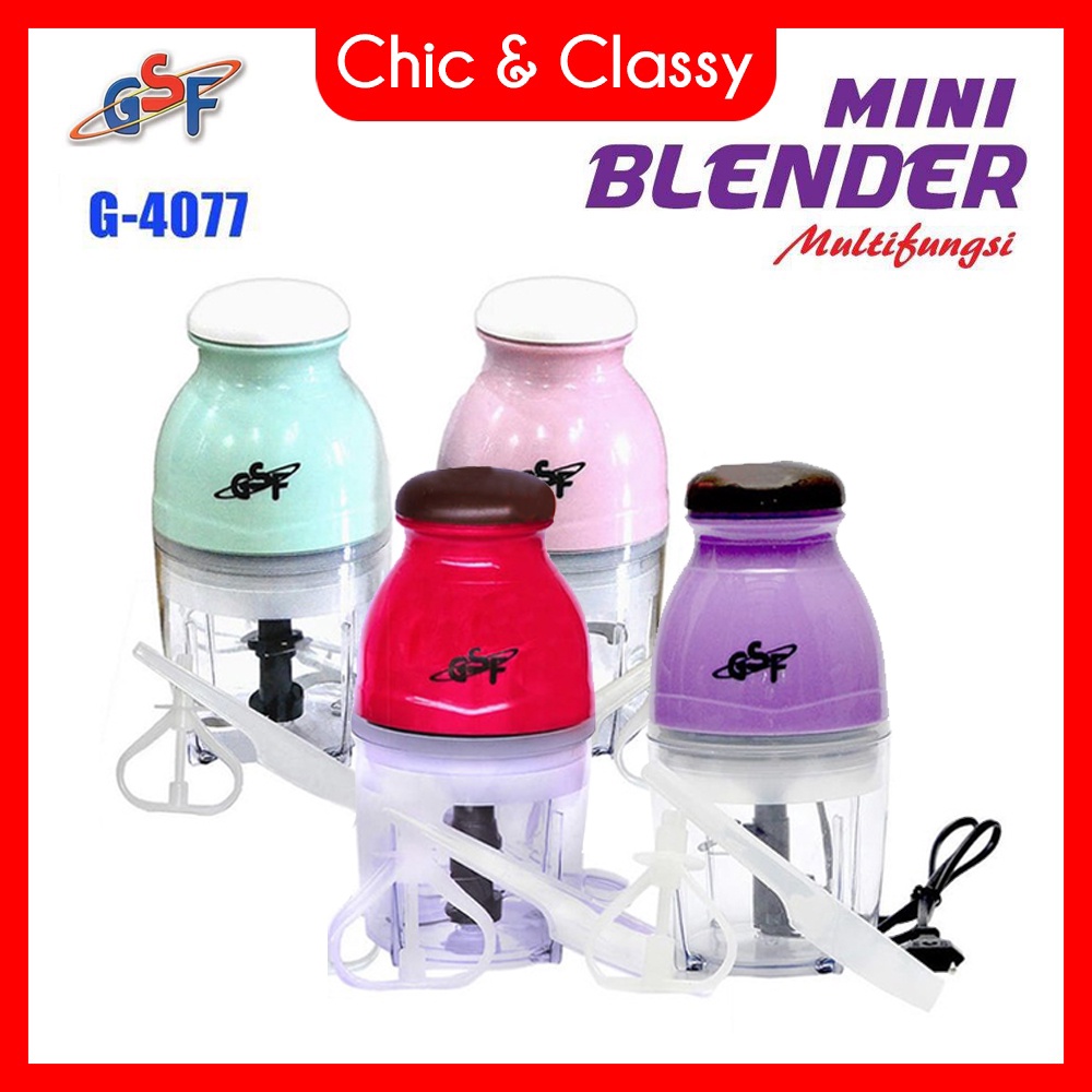 GSF G-4077 || Blender Kapsul Sensor Tekan / Capsule Cutter / Blender Mini Serbaguna / Blender Dapur 