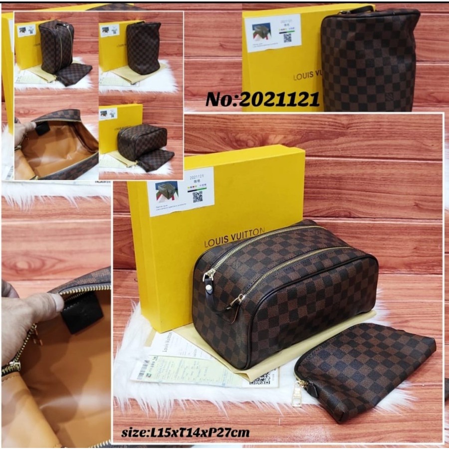 HANDBAG LV - POUCH BAG LV - TEMPAT KOSMETIK - POUCH BAG SERBAGUNA