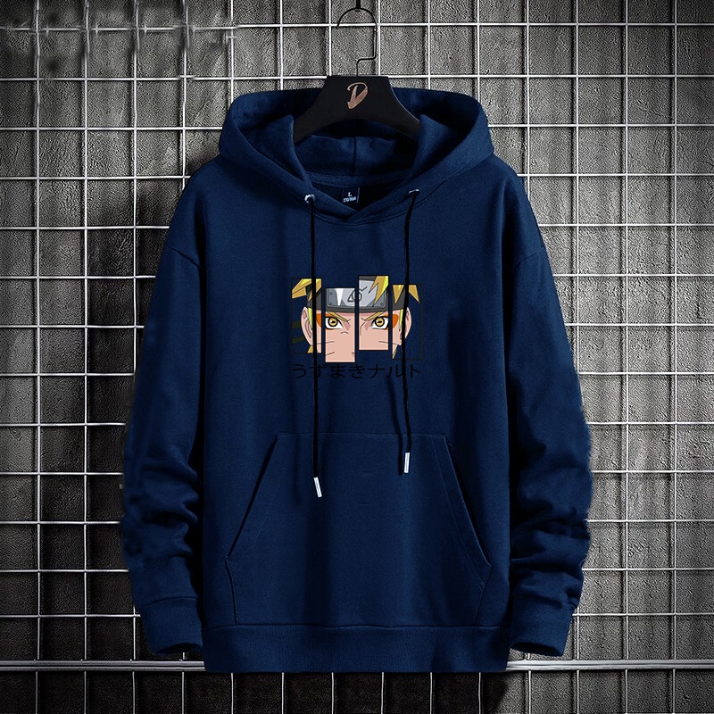 Hoodie Pria Naruto Uzumaki Hoodie Pria L-XXL