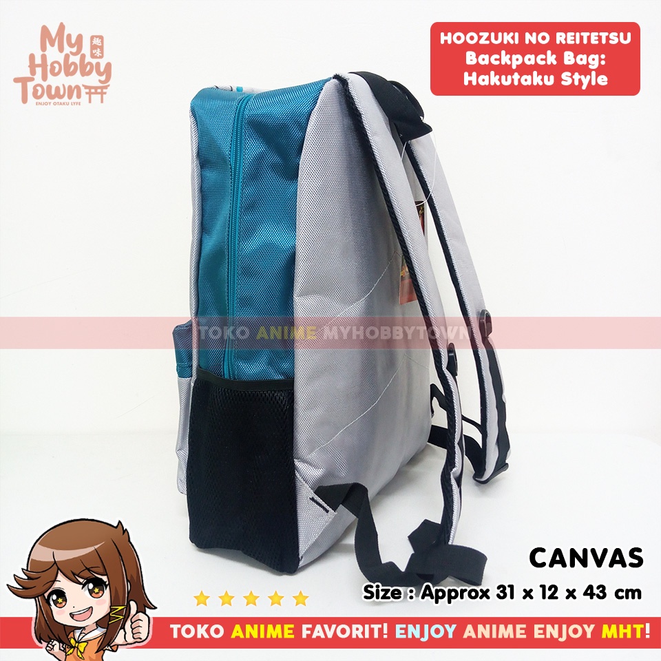 Tas Backpack Ransel Anime Hoozuki no Reitetsu : Hakutaku Style