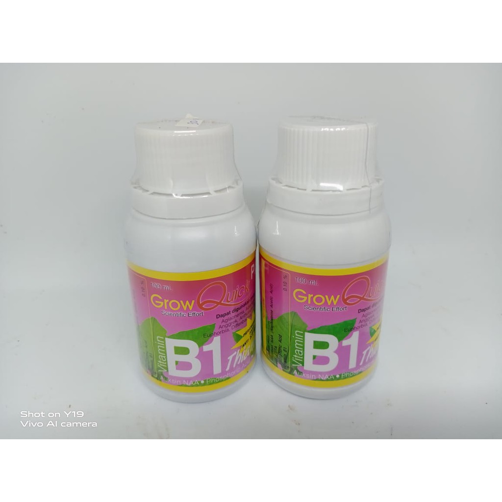 Pupuk Anggrek Vitamin B1 + Hormon Adaptan 100 ml Adaptan7 Perangsang Pupuk Anggrek Grow Quick Thiami