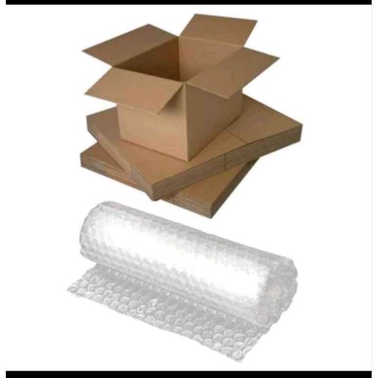 

Tambahan packing kardus/bubble wrap