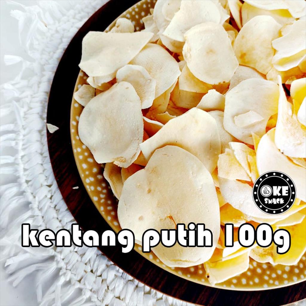 Keripik Kentang Putih Gadung 100g