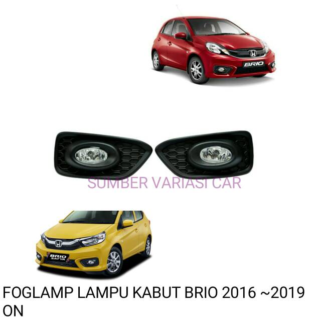 FOGLAMP LAMPU TEMBAK BRIO 2016 2017 2018 2019 ON