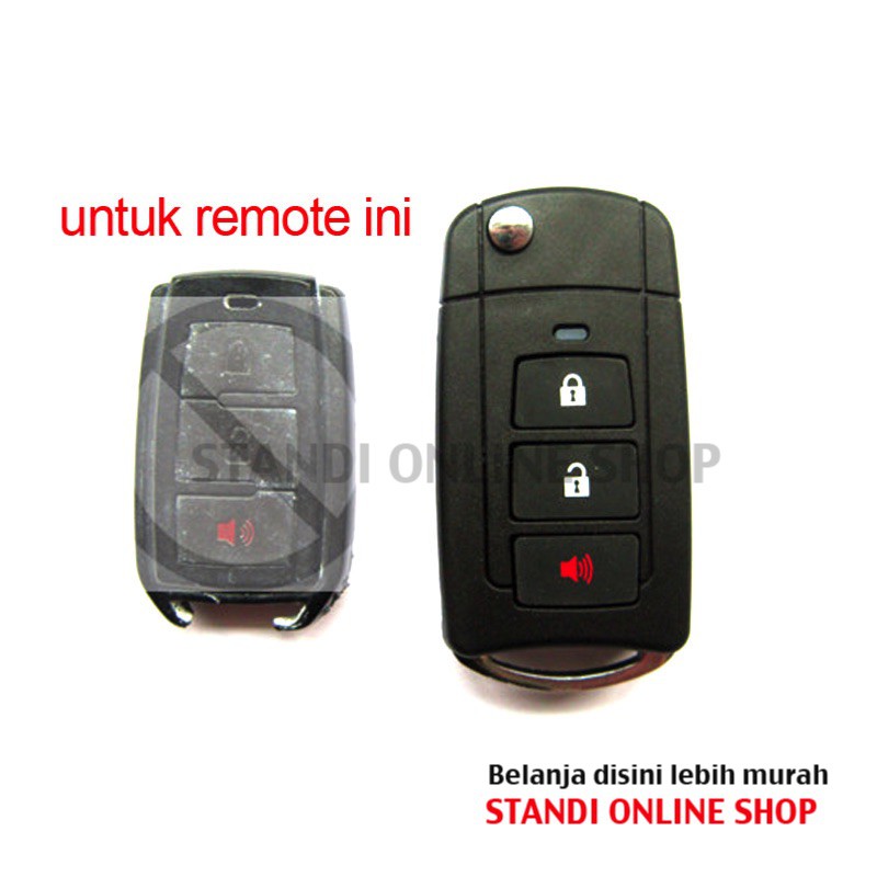 Casing Kunci Lipat Flip Key Rumah Kunci Toyota Avanza Veloz