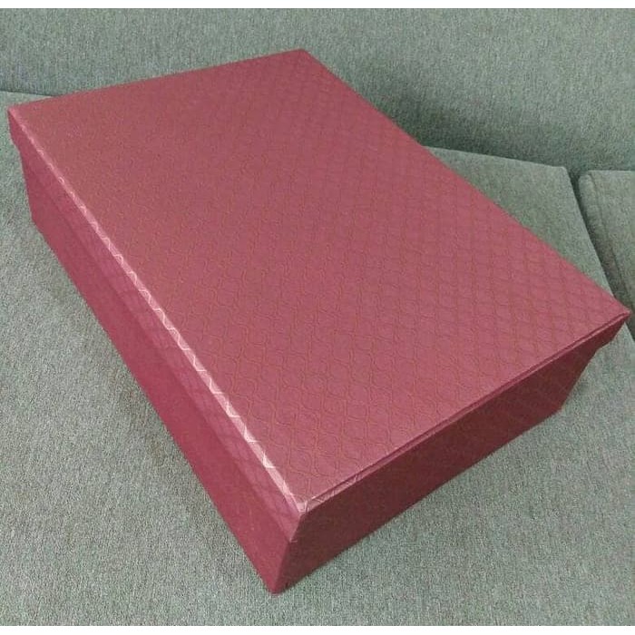 

KADO PERNIKAHAN Papyrus Kotak Kado Gift Box 25x35cm Tinggi 5cm ADWA WAW