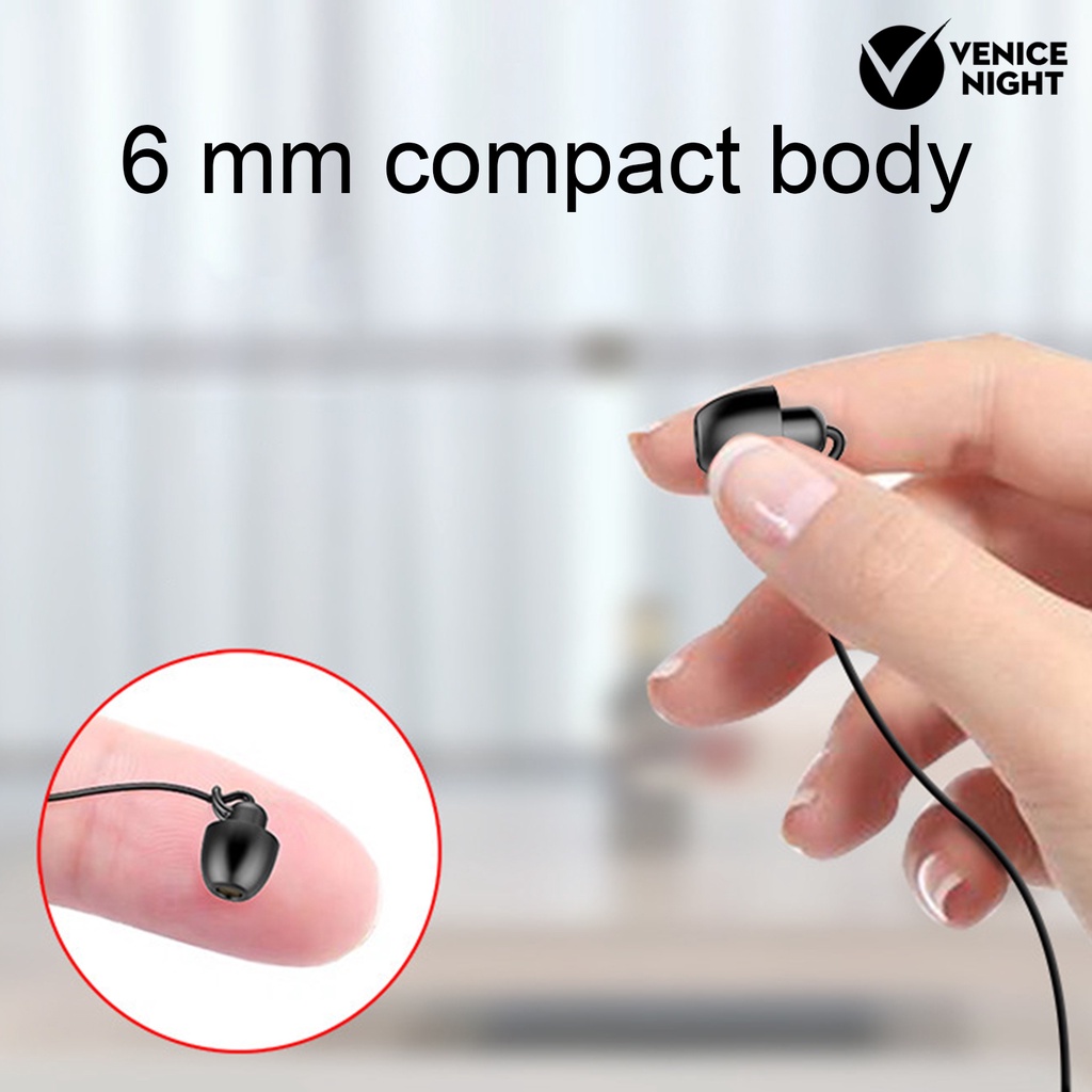 (VNEP) (Berkabel) S360 Earphone In ear Bass Anti Bising Untuk Olahraga / Lari