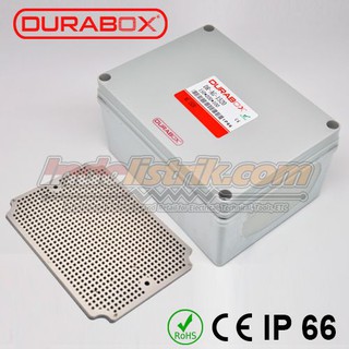 Box Panel Plastik 150x200 x 100 mm + Base Plate Durabox