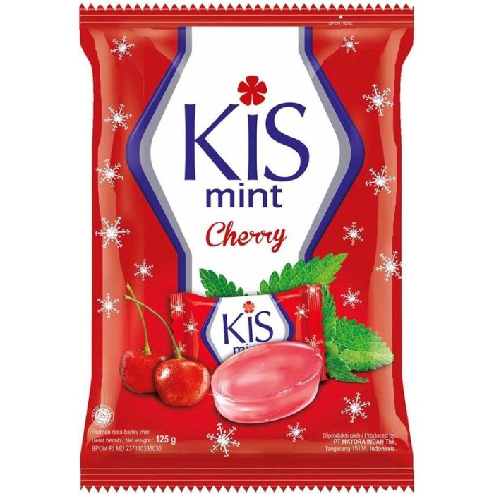 

KIS CANDY MINT CHERRY PACK 125GR