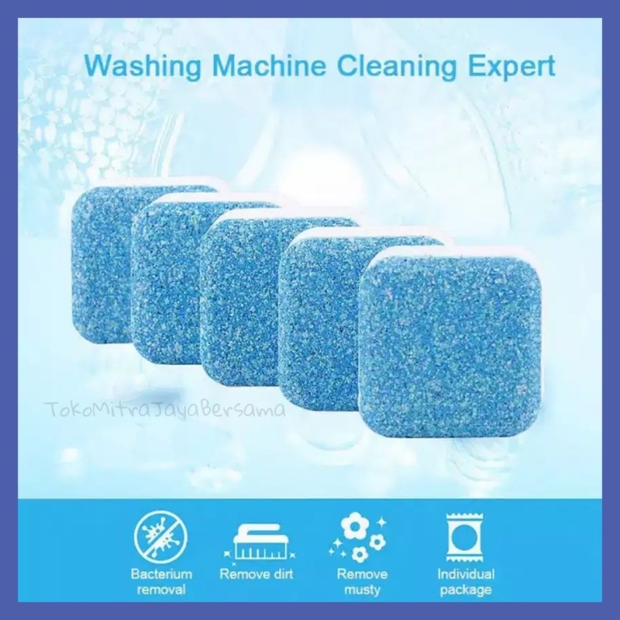 TABLET PEMBERSIH MESIN CUCI WASHER DEEP CLEANING WACHING MACHINE PENGHILANG BAU