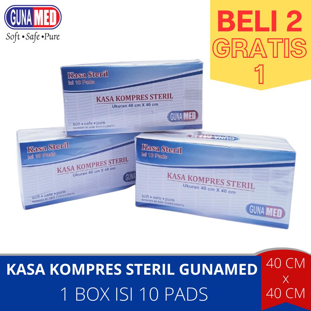 KASA LIPAT LEMBUT GUNAMED KASA KOMPRES STERIL 40 X 40CM