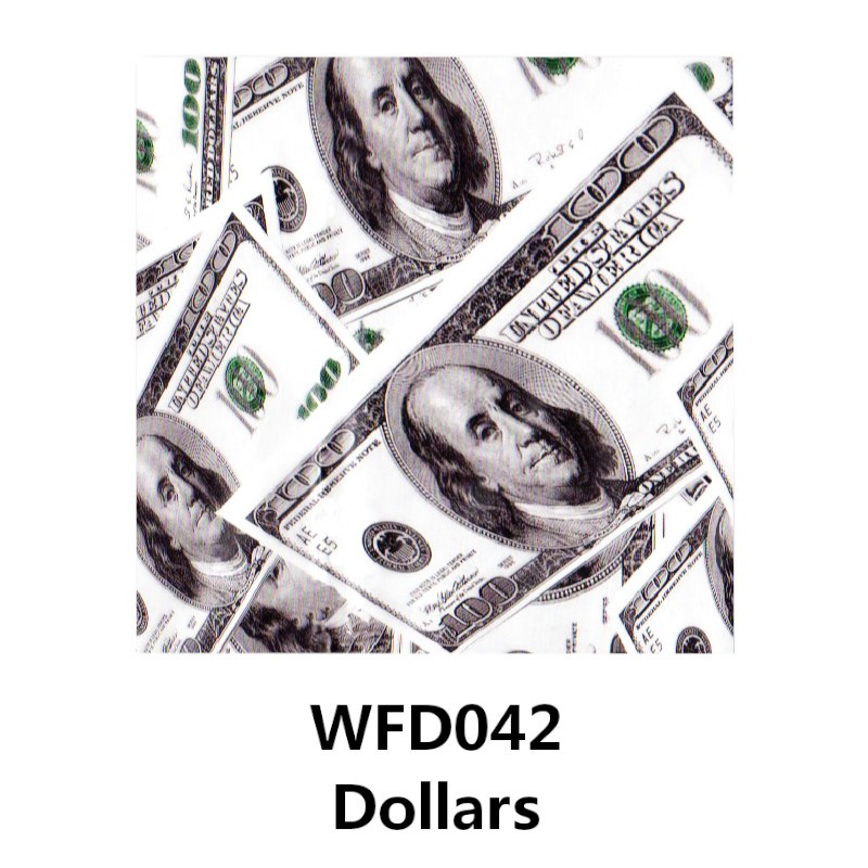 WTP Dollars Water Transfer Printing WFD042 Samurai Paint