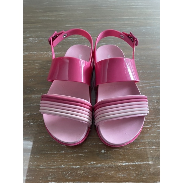 Mini melissa pink sandal preloved second