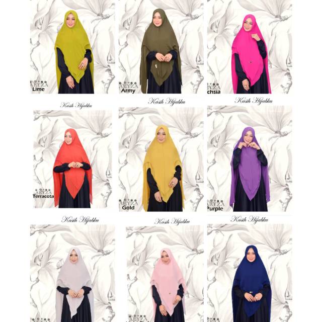 Aeyza Khimar original by kasaih hijabku