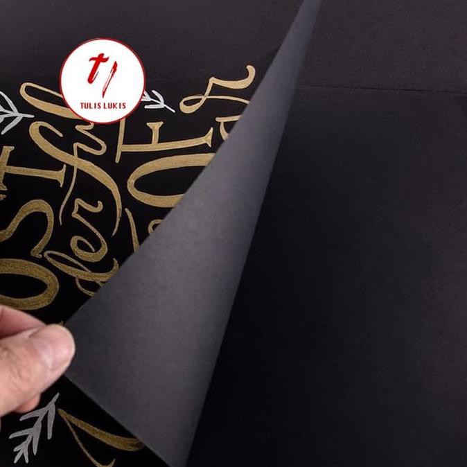

Sale!!! Potentate Black Paper Sketchbook Size A4 Gilaa!!!