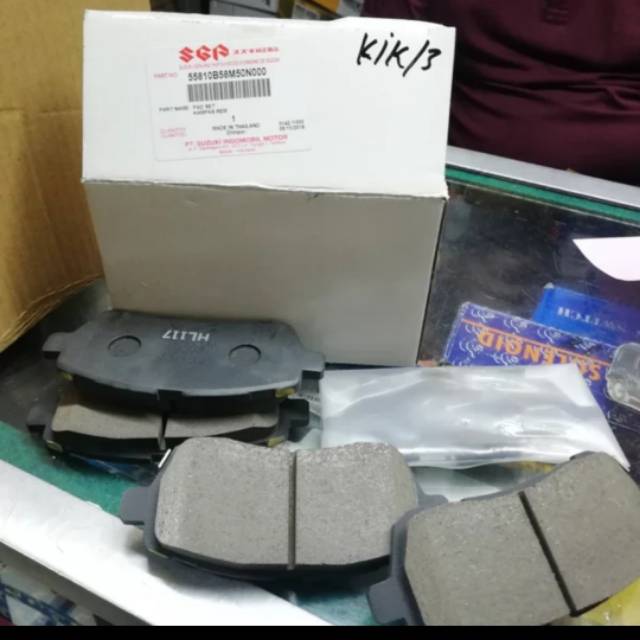 Kampas rem depan Suzuki Ertiga Original SGP