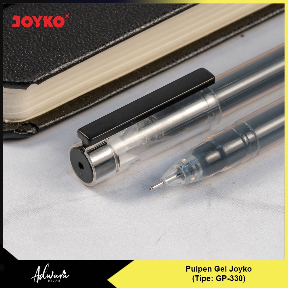 Pulpen Joyko Big Fill Gel GP-330 / Pena Gel Joyko 0.5 mm (Hitam)