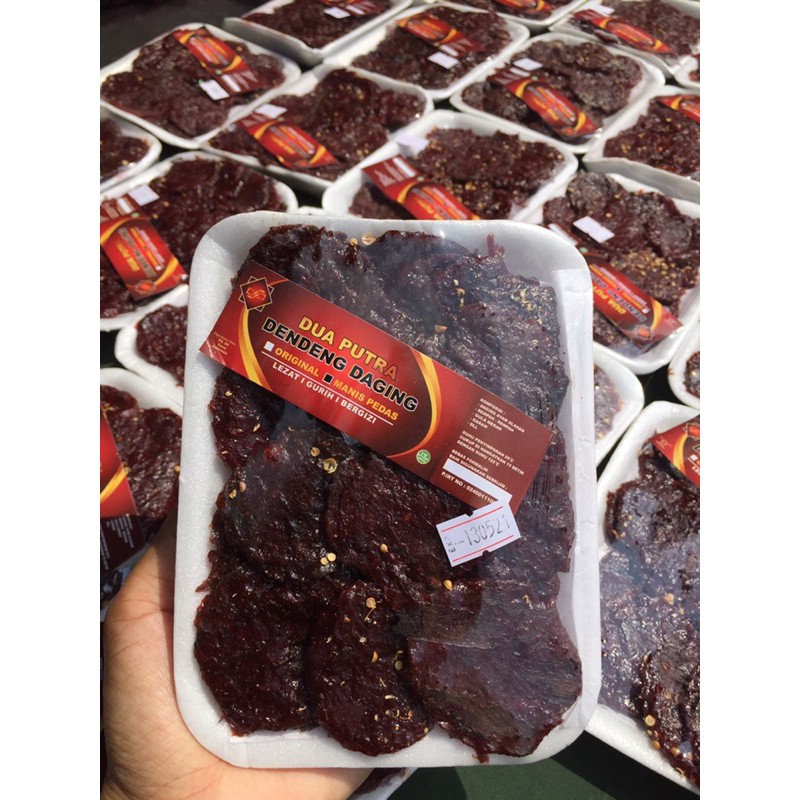 DENDENG DAGING AYAM ISI 22 SLICE / DENDENG DUA PUTRA ENAK SEKALI MURAH MERIAH