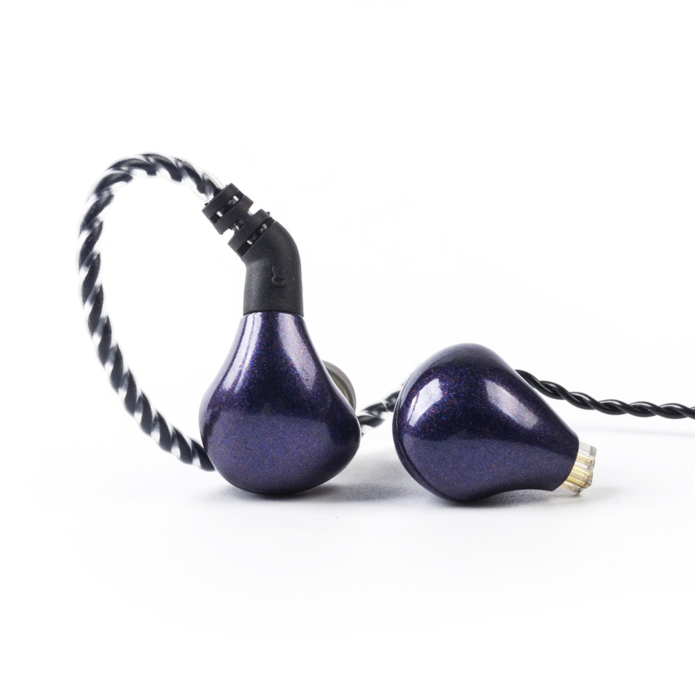 Blon Bl-03 Bl03 Earphone In Ear Hifi Driver Dinamis 10mm Bahan Karbon Diafragma Untuk Dj / Olahraga