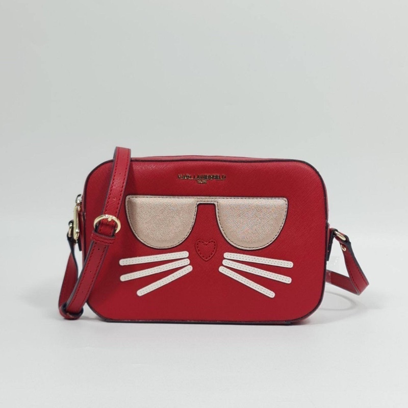 KL MAYBELLE CAMERA BAG RED