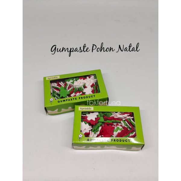 

Gumpaste pohon natal