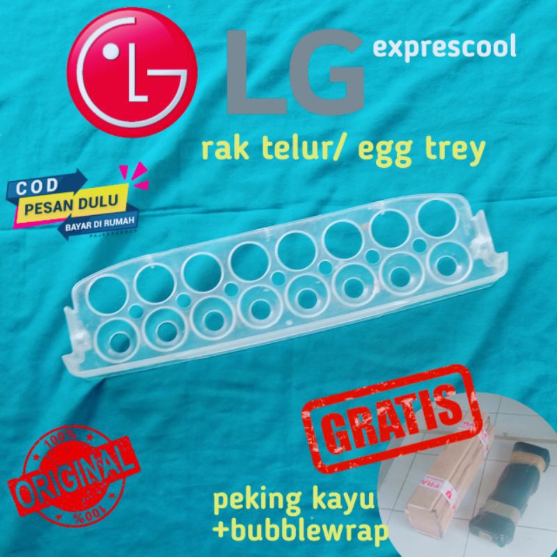 RAK TELUR KULKAS LG EXPRESCOOL 1 PINTU