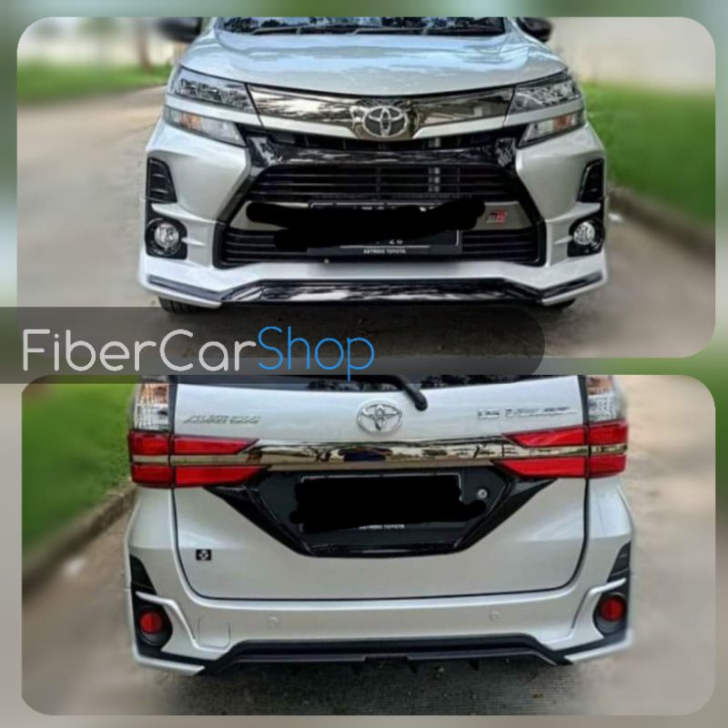 bodykit add-on Avanza Veloz 2019-2021 depan dan belakang