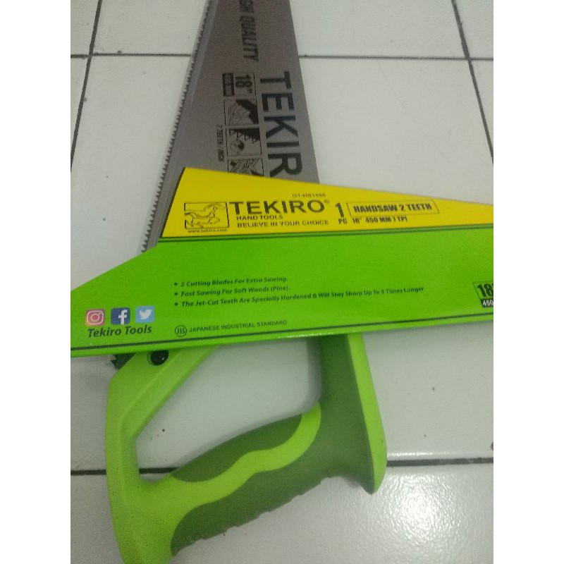 Tekiro Gergaji Kayu 18 inch / Gergaji Tangan 18&quot; JAPAN STANDART