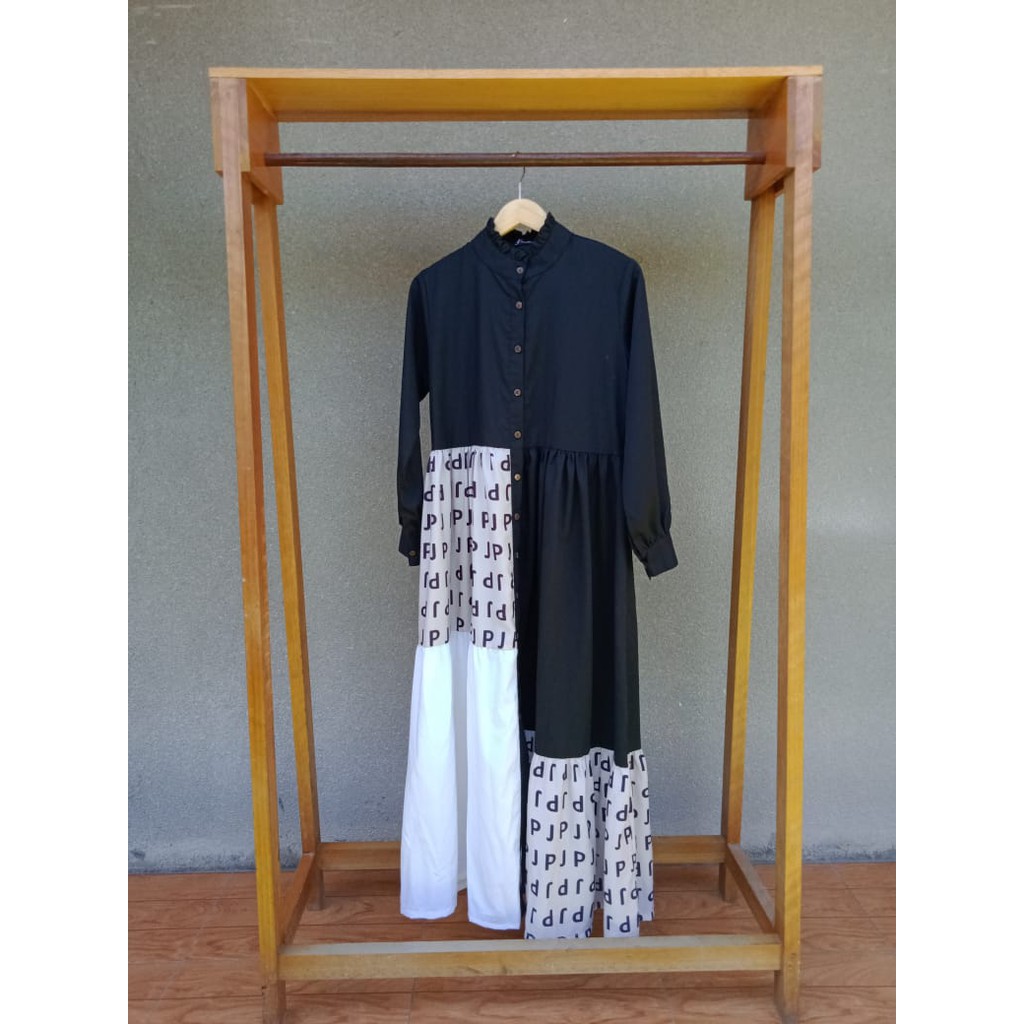 BAJU GAMIS VANYA DRESS VOL 2 PRINTING BY PIPIK JULIANA p.j_clothing_