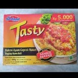 

Mie Sedaap Tasty Bakmi Ayam geprek sambal matah 124gr