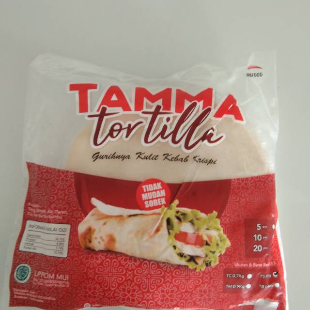 

Tortilla tama 23cm isi20