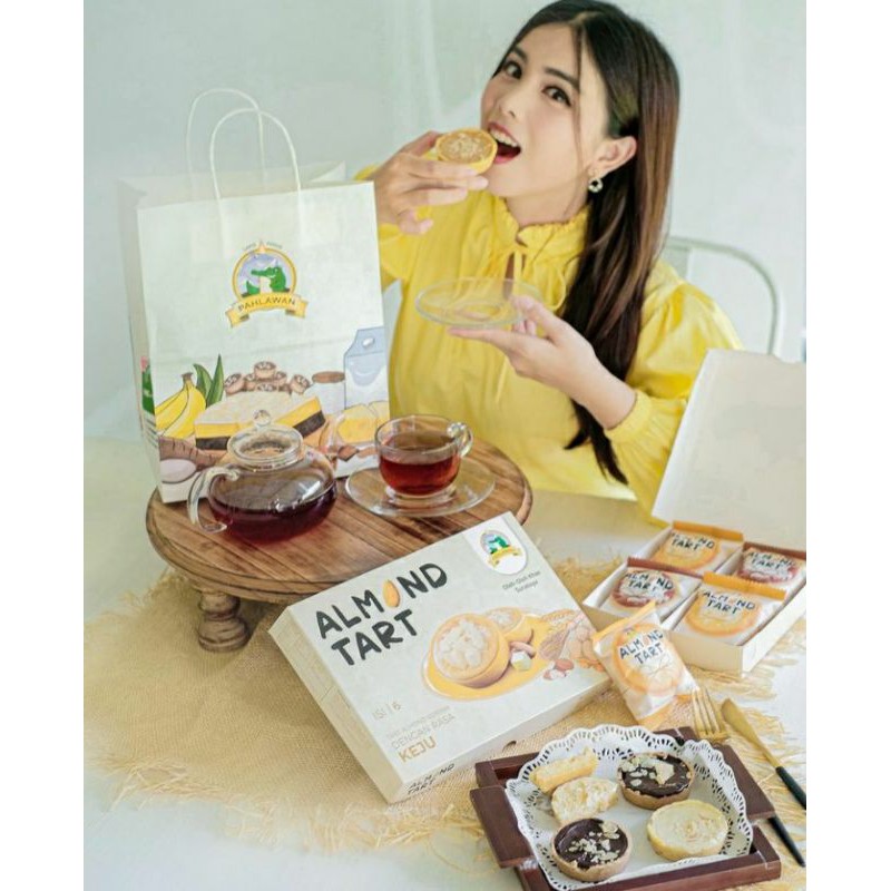 

ALMOND TART | ALMOND TART PAHLAWAN | OLEH OLEH KHAS SURABAYA | ALMOND TART BY LAPIS KUKUS PAHLAWAN