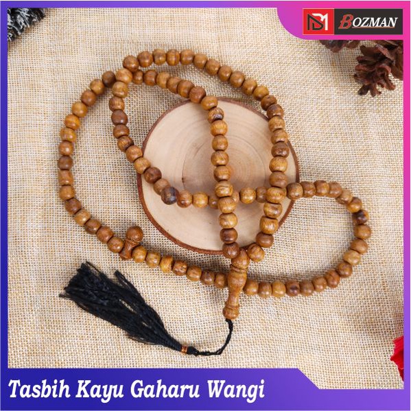 TASBIH KAYU GAHARU WANGI ASLI KALIMANTAN ISI 99 BUTIR TOP QUALITY AKSESORIES KEAGAMAAN IBADAH PERLENGKAPAN SHOLAT DZKIR FASHION MUSLIMAH USTAD