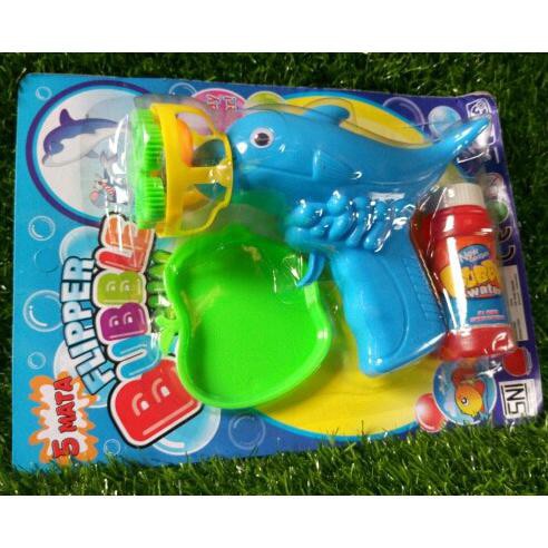 Bubble Gun Mainan Anak Tembakan Gelembung Balon Sabun