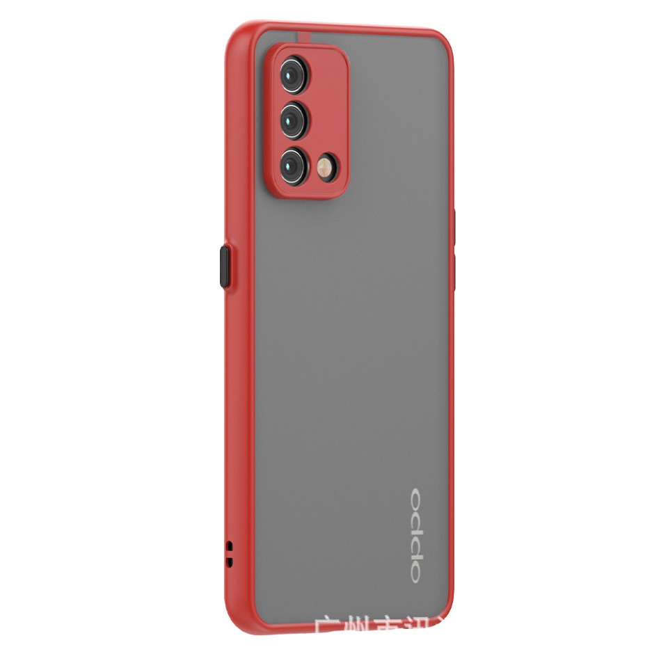 Case Dove Oppo A74  4G Frosted Camera Case Cover