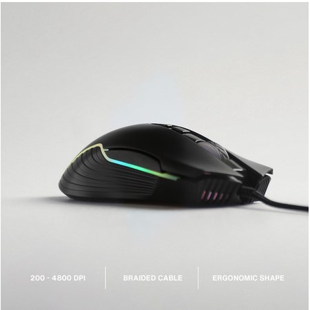 ITSTORE Mouse Gaming Rexus Xierra X12 RGB - X 12 Macro Gaming Mouse