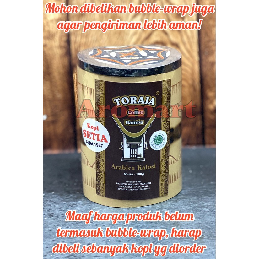 

Kopi Toraja Kopi Setia - 100g
