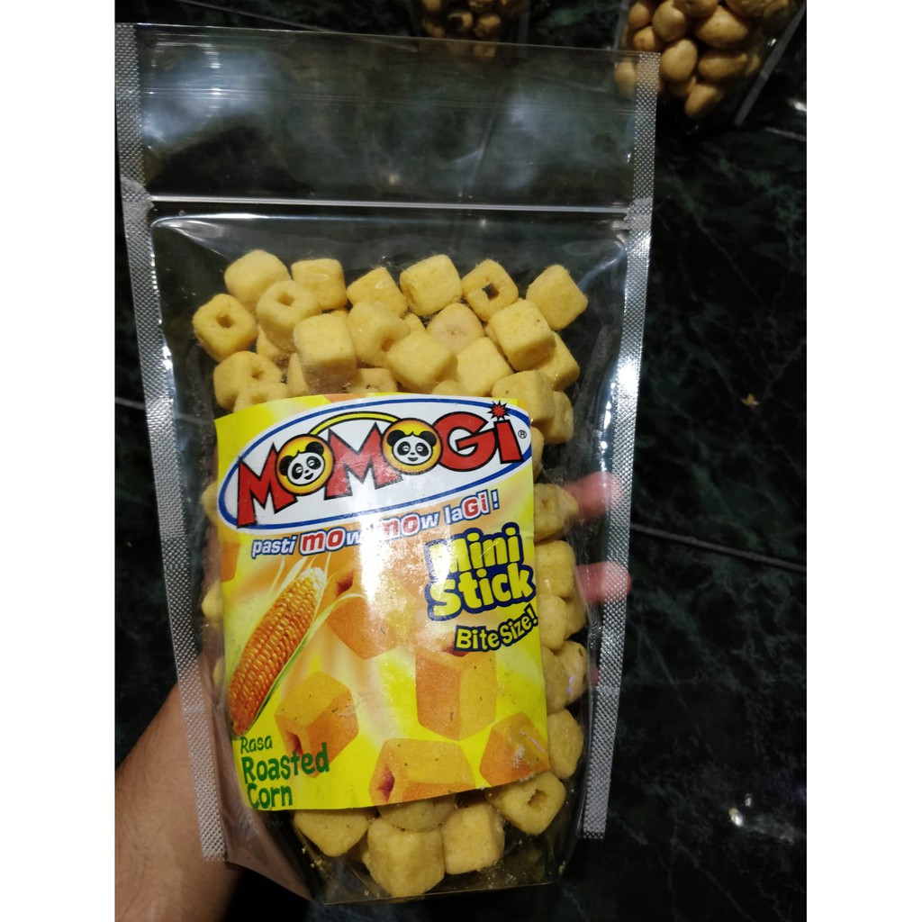 

Snack momogi bite size175 gr/momogi coklat 150gr spesial kiloan termurah