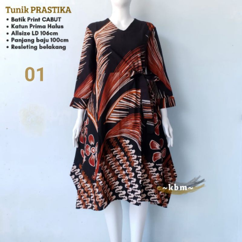 Tunik prastika katun cabut