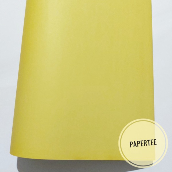 Terlaris Kertas Kado Polos Kuning Kertas Kado Sampul Buku PaperTee