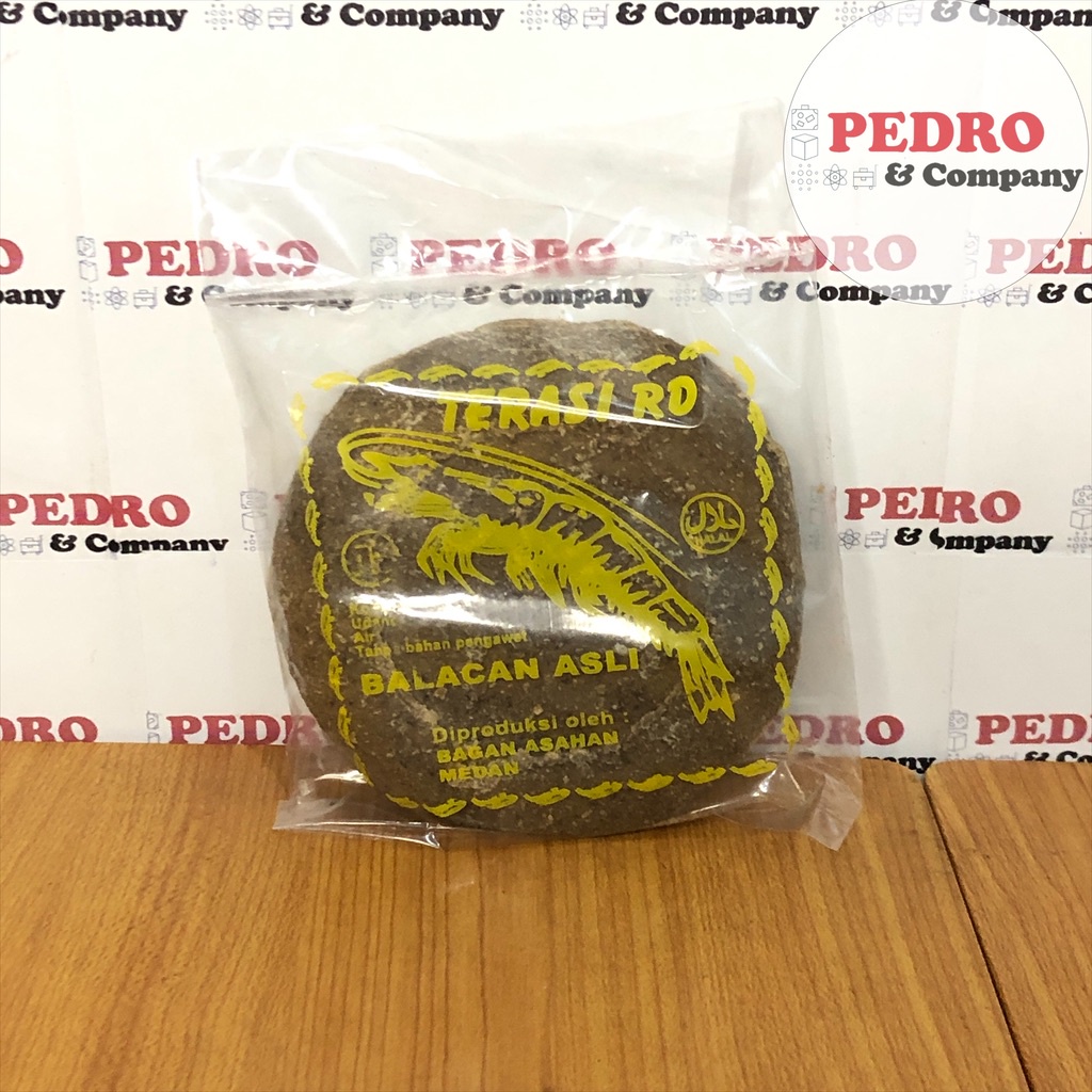 

Terasi rd medan balacan asli 150 gram - dried shrimp paste belacan sambel cabe