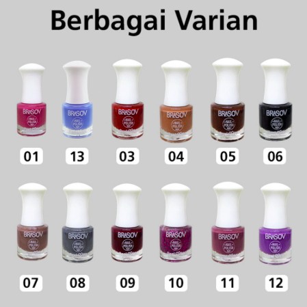 Brasov Nail Polish Peel Off BPOM kutek kupas