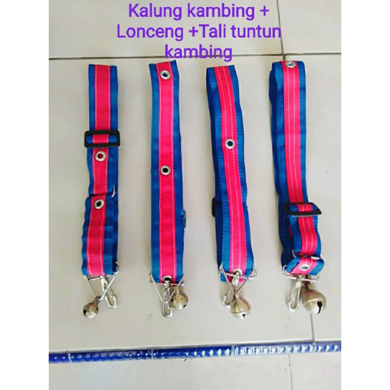 kalung kambing + lonceng kambing