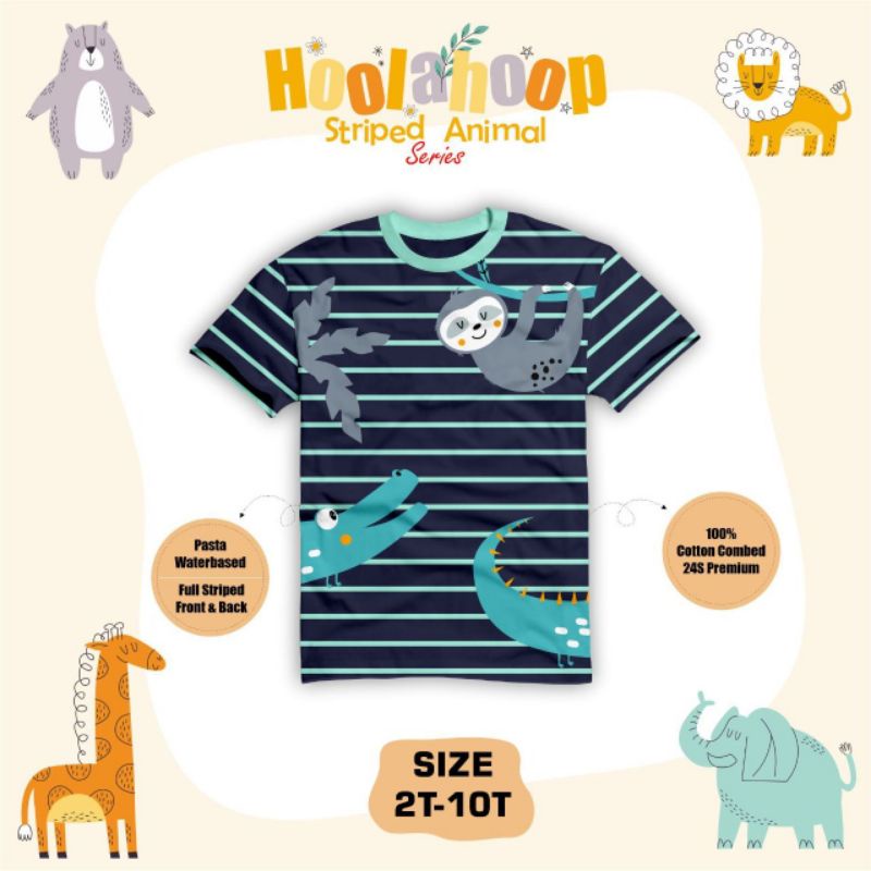 Hoolahoop striped animal sale